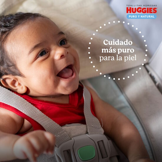 Toallitas húmedas Huggies Puro y Natural, 48 uds